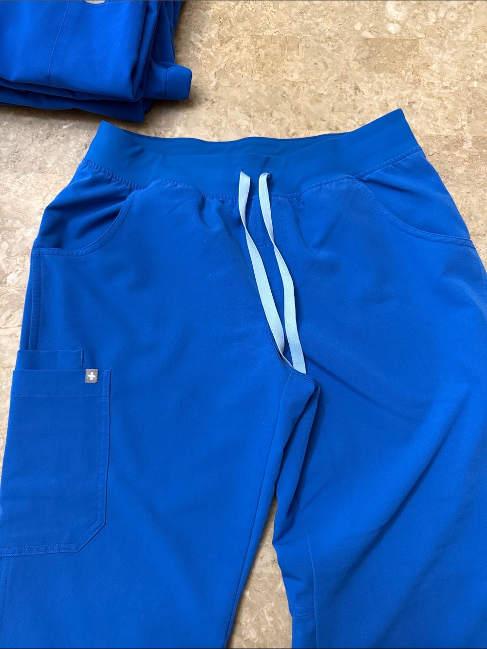 Figs Technical Collection Scrub Pants in Royal Blue
